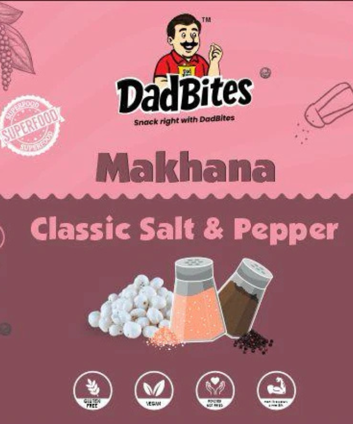 Makhana Classic Salt & Pepper