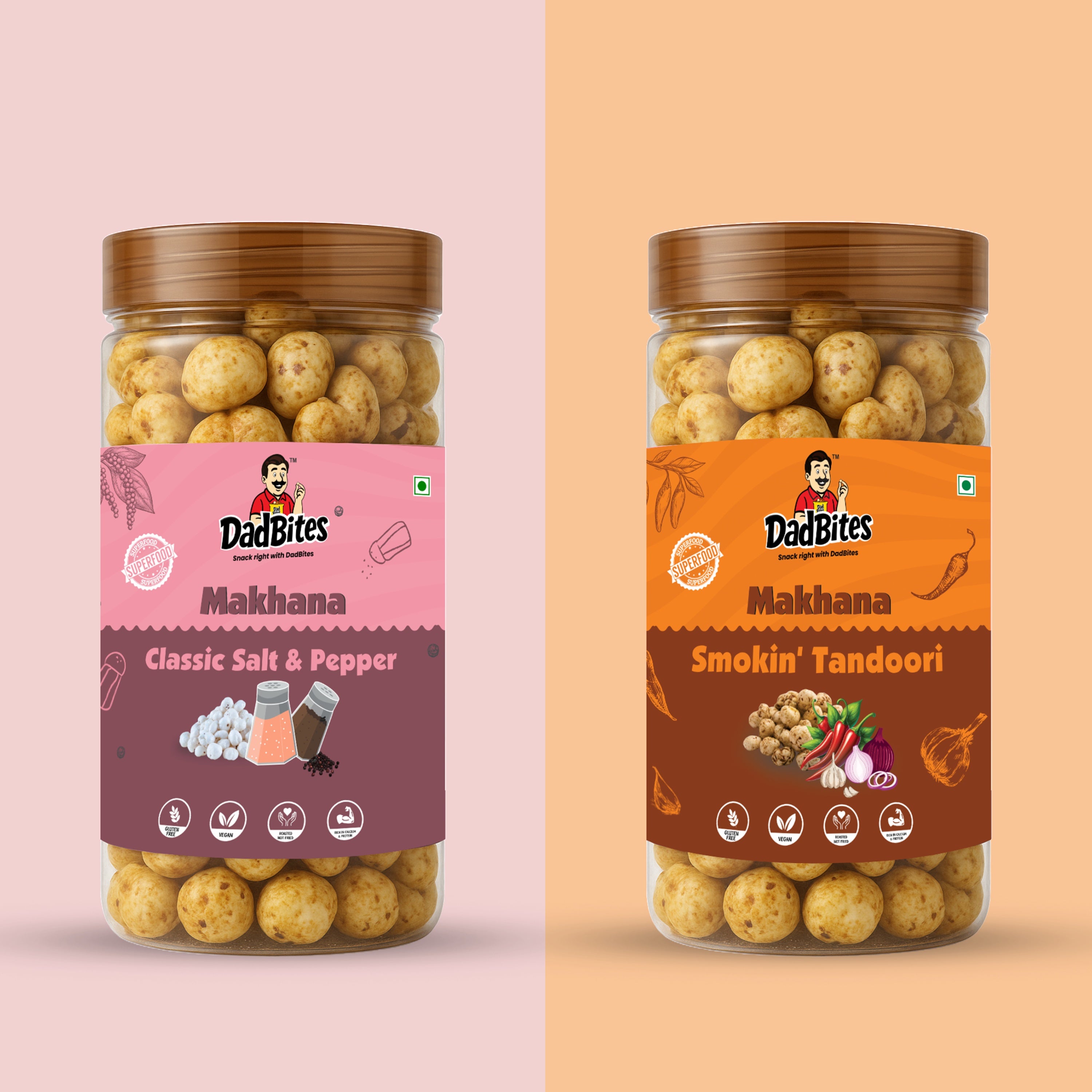 Classic Hot Combo (Classic Salt & Pepper + Smokin' Tandoori)