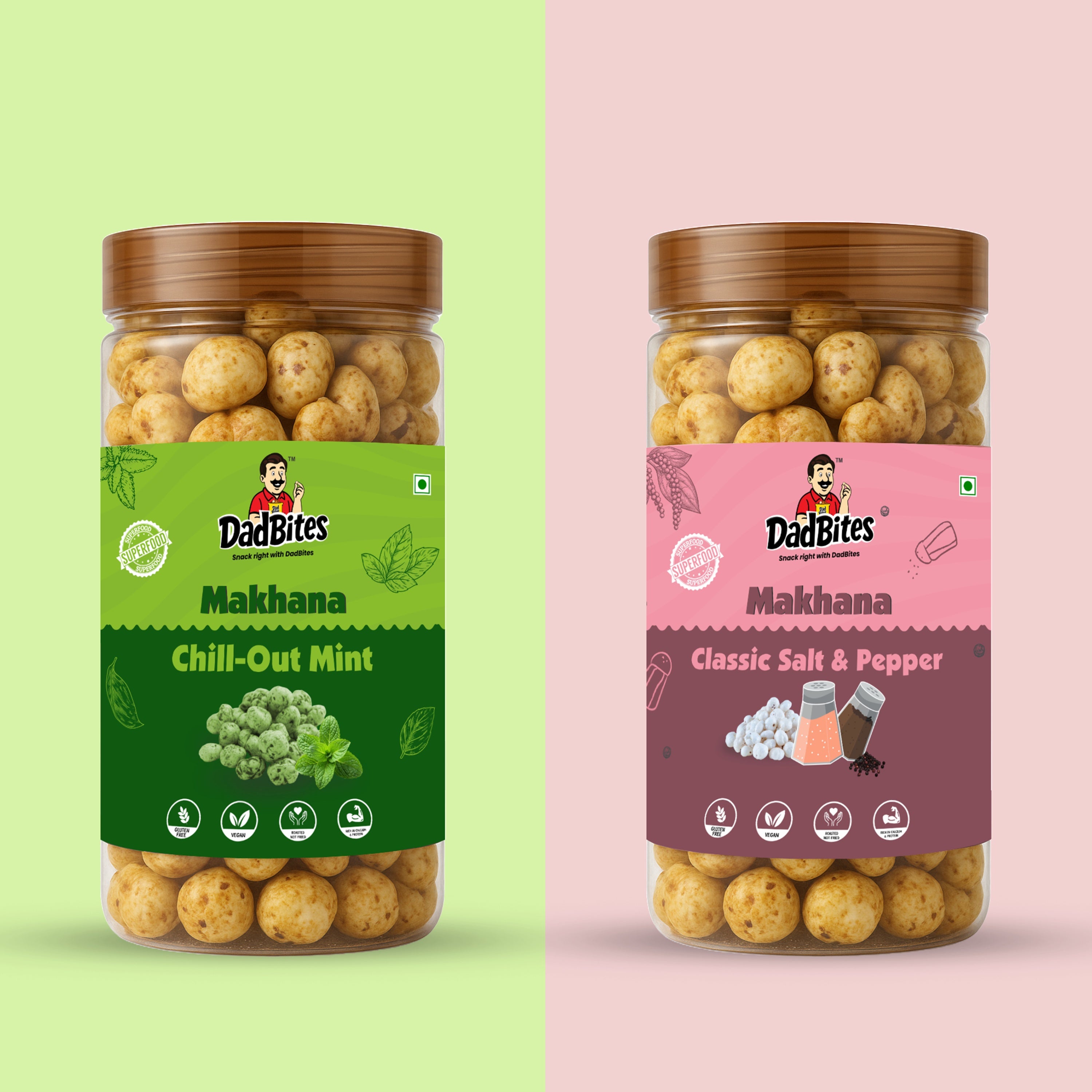 Chill & Classic Combo (Chill-Out Mint + Classic Salt & Pepper)