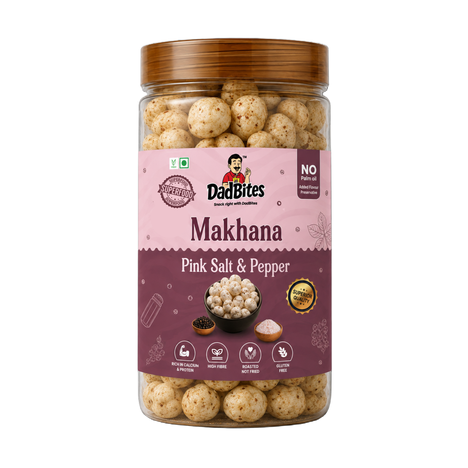 Makhana Classic Salt & Pepper