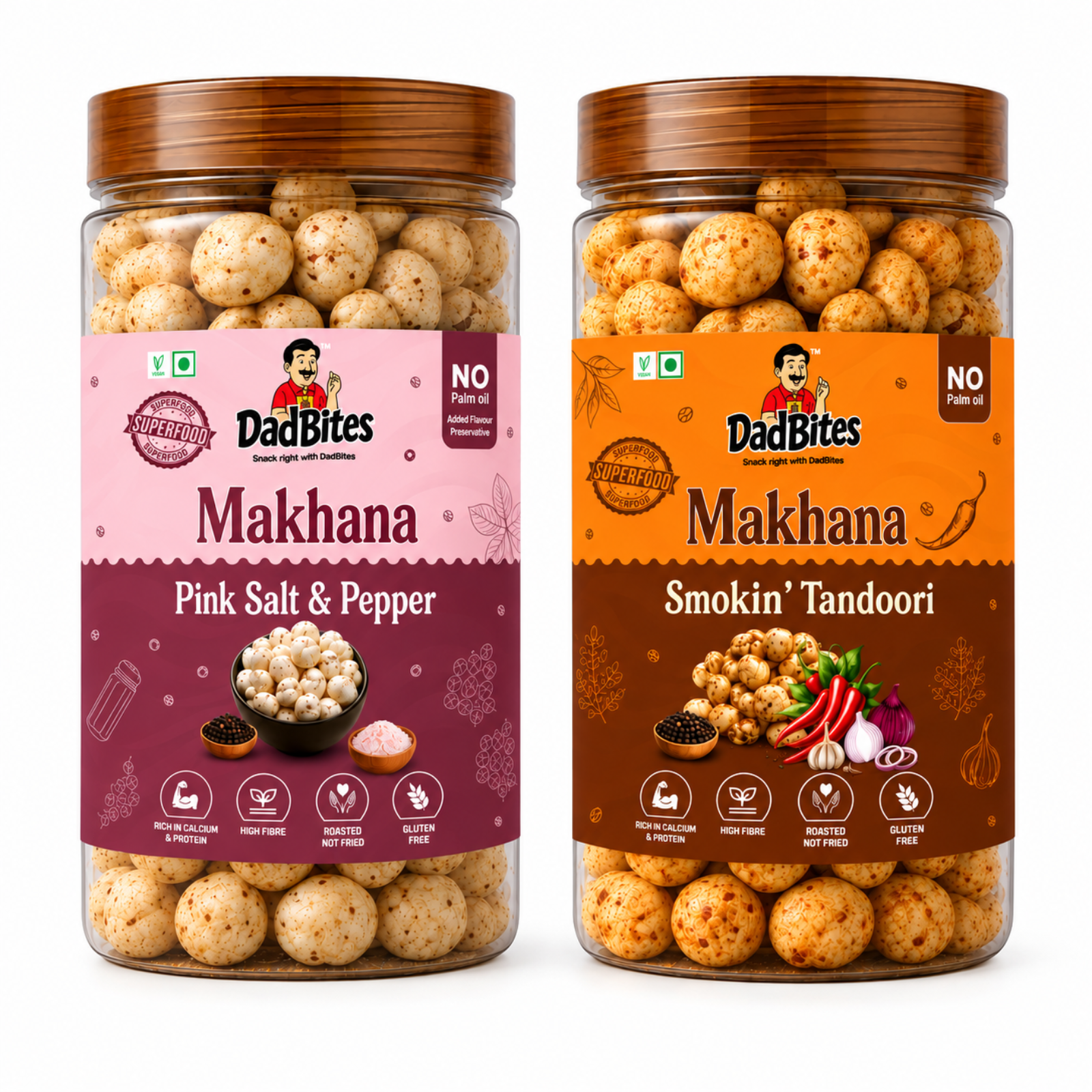 Classic Hot Combo (Classic Salt & Pepper + Smokin' Tandoori)