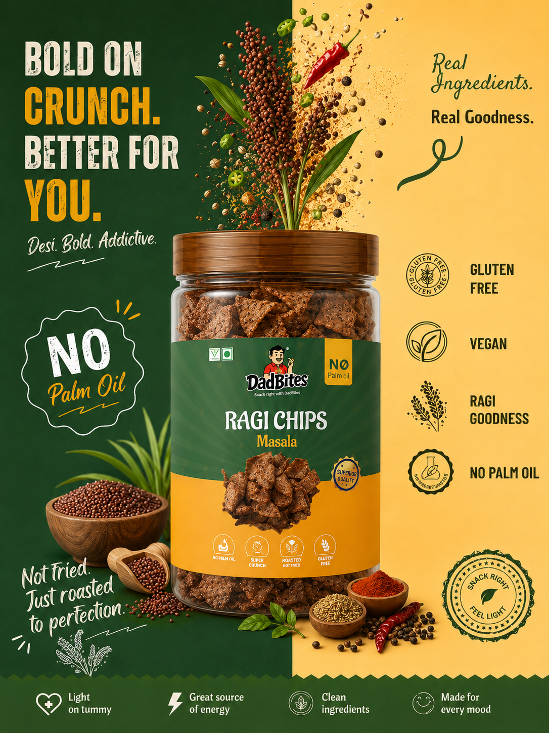 Ragi Chips Masala