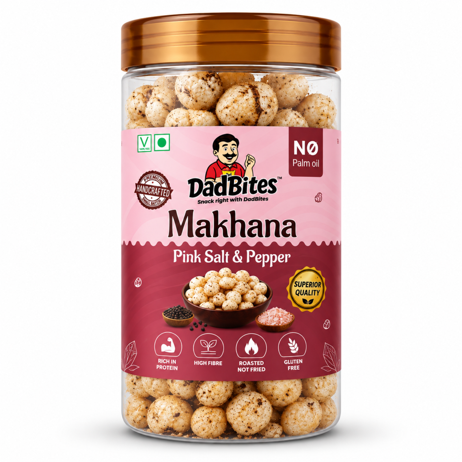 Makhana Classic Salt & Pepper